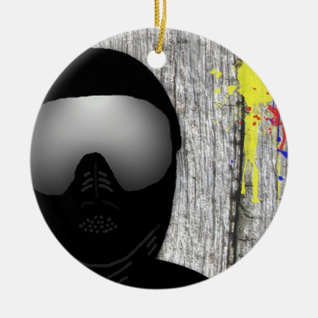 Paintball Ornament (Front)