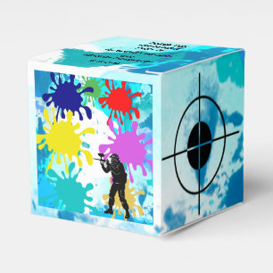 Paintball Party Favour Box