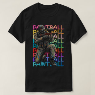 Paintball Player T-Shirt