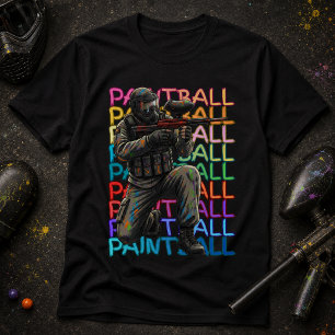 Paintball Player T-Shirt