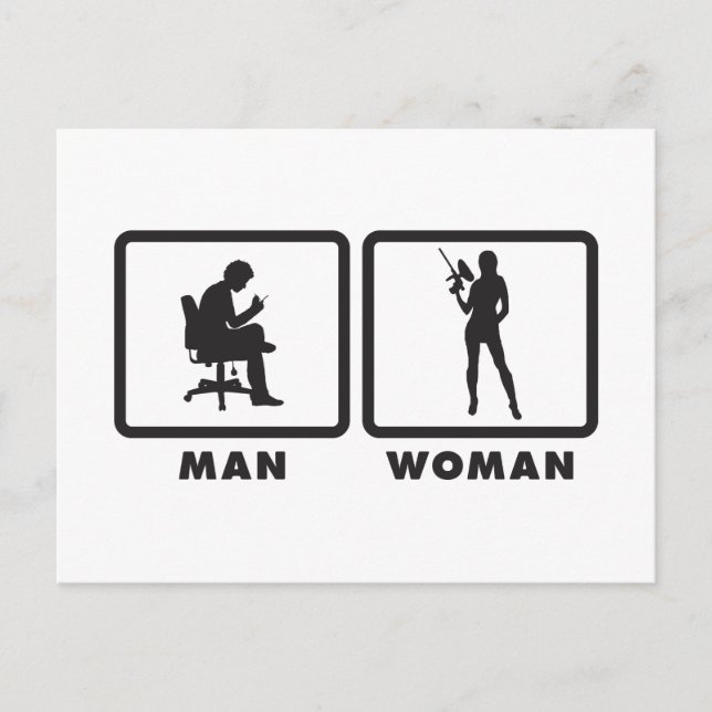 Paintball Postcard (Front)