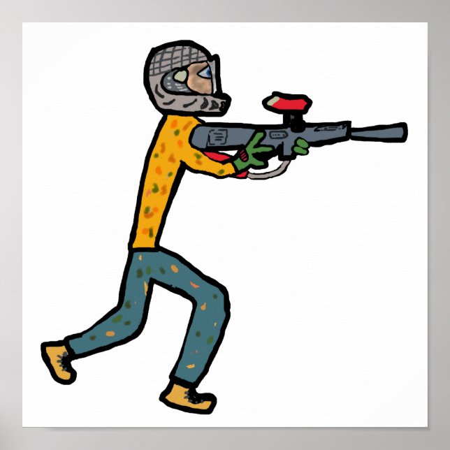 Paintball Poster (Front)
