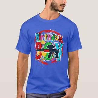 Paintball Shooting Birthday Boy T-Shirt