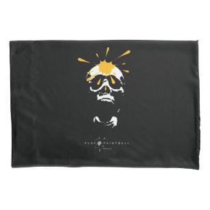 Paintball Skull Pillowcase