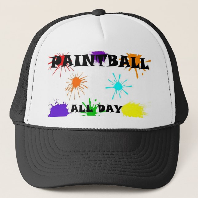 paintball splat hat (Front)