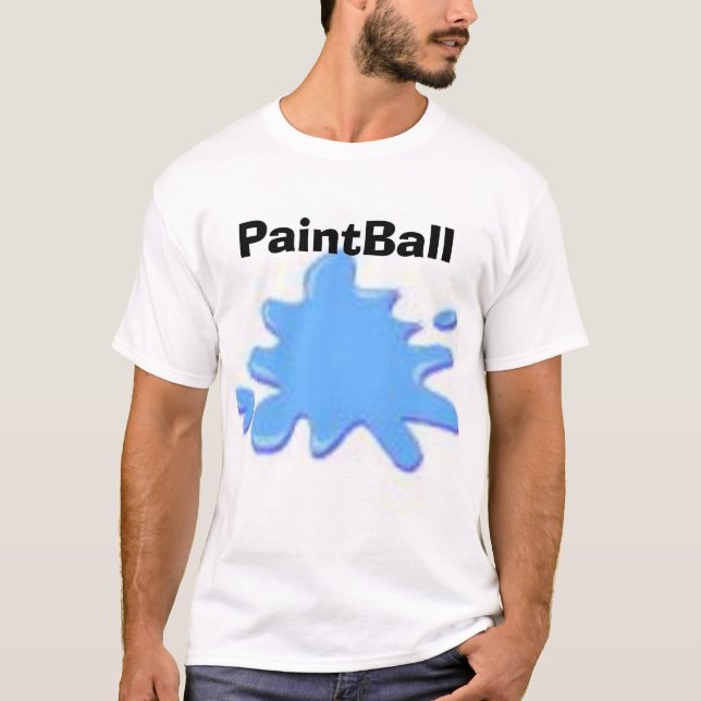 paintball splat T-Shirt (Front)
