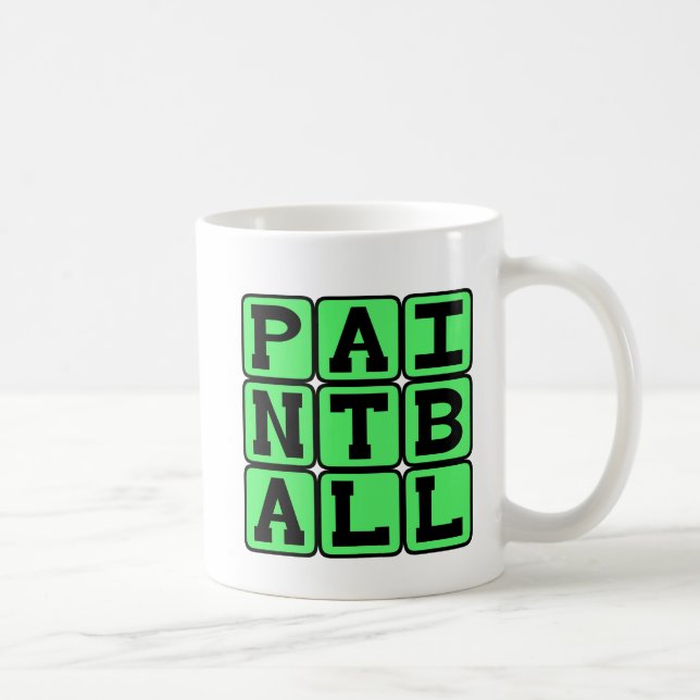 Paintball, Sports Coffee Mug (Right)