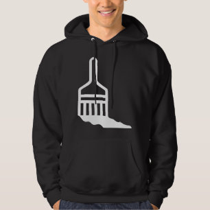 Paintbrush Icon Hoodie