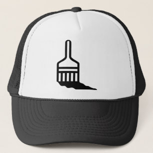 Paintbrush Icon Trucker Hat