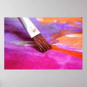Paintbrush Poster