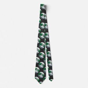 Painted 14 Ball Pattern Tie