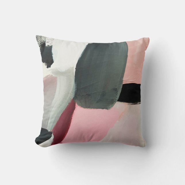 Painted abstract background. Abstract art backgrou Cushion (Front)