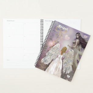 Painted Angel and Mauve Fairy Planner