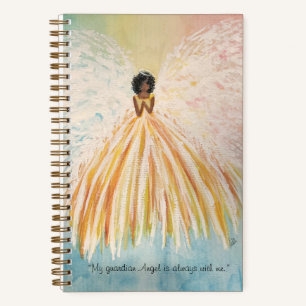 Painted Angels Spiral Notebook (5.5 x 8.5)