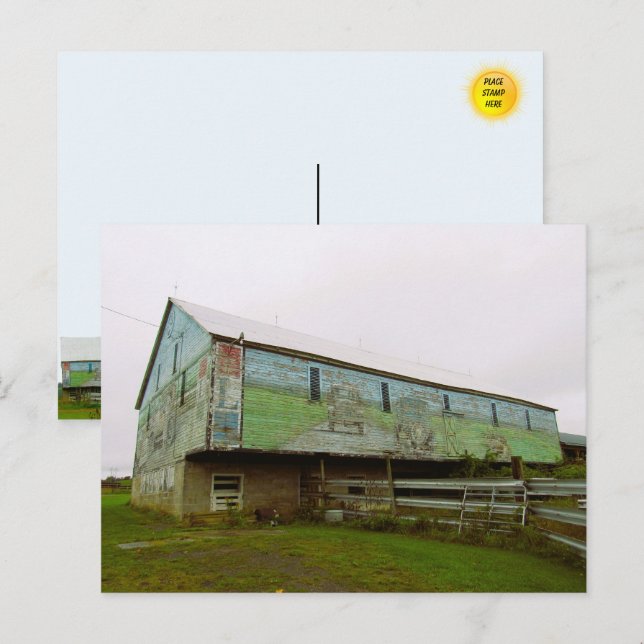Painted Barn Postcard (Front/Back)