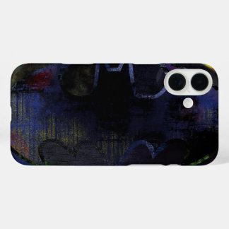 Painted Bat Symbol iPhone 16 Plus Case