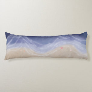 Painted beach  body cushion