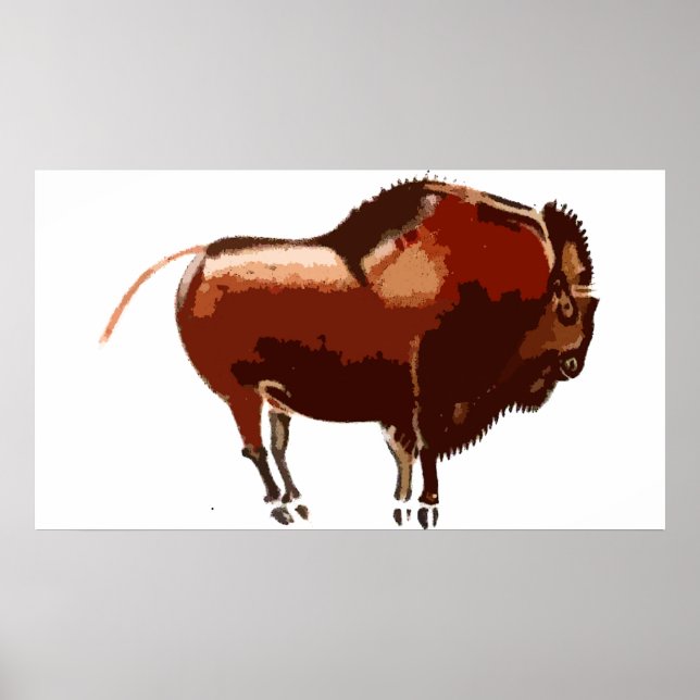 Painted Bison Poster (Front)