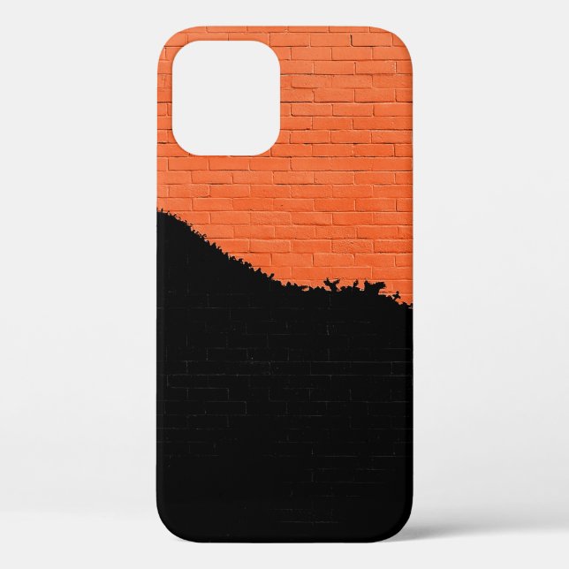 Painted Brick Wall Case-Mate iPhone Case (Back)