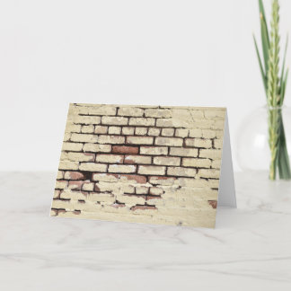 "Painted Bricks" Note Card