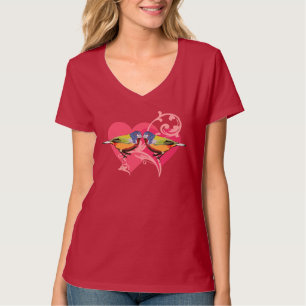 painted Bunting Birds T-Shirt