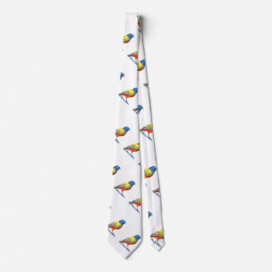 Painted Bunting Tie