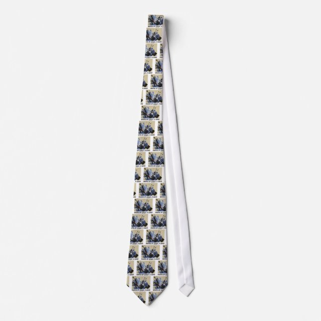Painted By Congo, A Chimp Tie (Front)