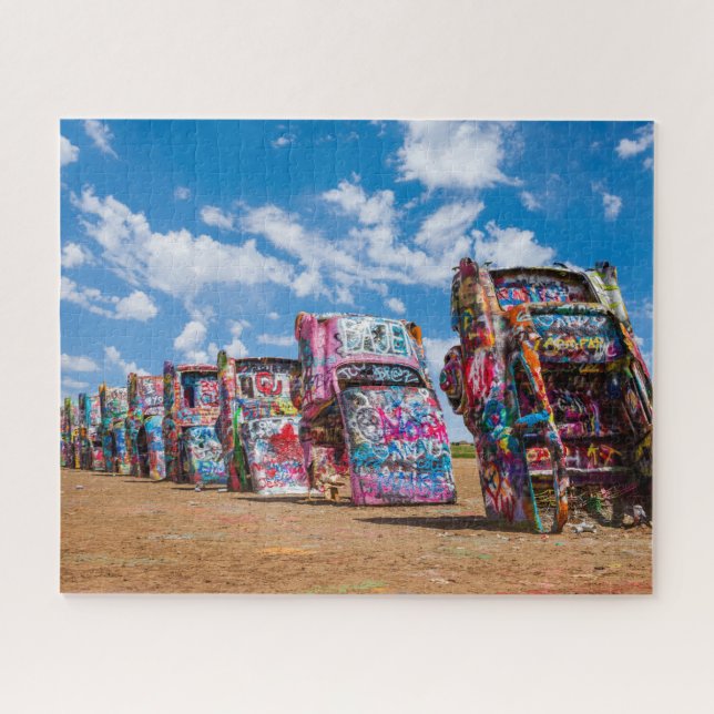 Painted Car Art Jigsaw Puzzle (Horizontal)