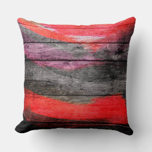 Painted Colours Wood Look #9 Cushion