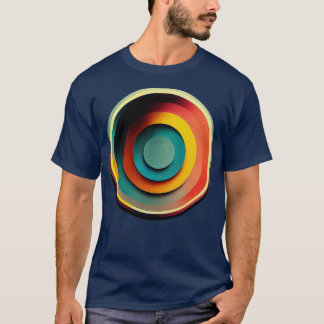 Painted Concentric Circles 2 T-Shirt