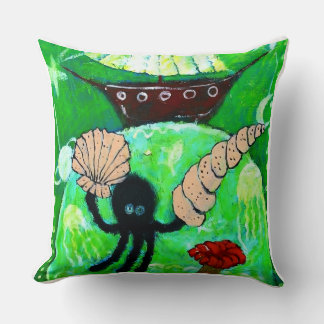 painted cushion
