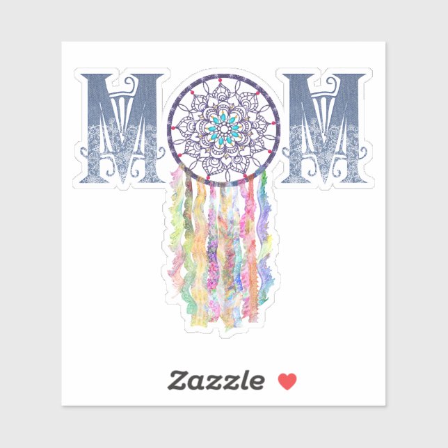 Painted Denim and Dream Catcher MOM | Beautiful (Sheet)