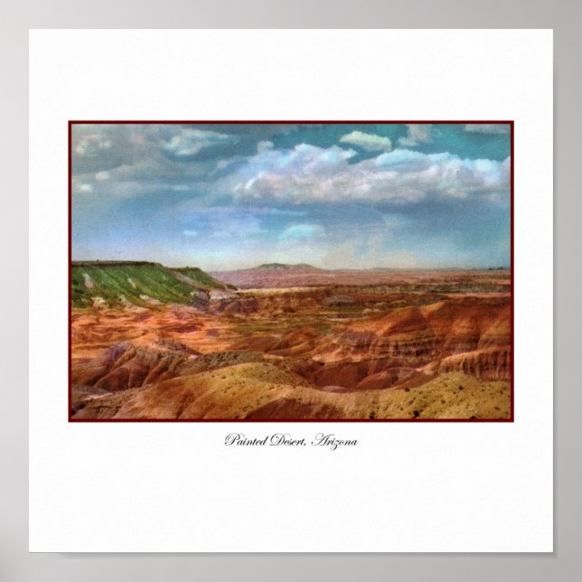 Painted Desert Canvas Print (Front)