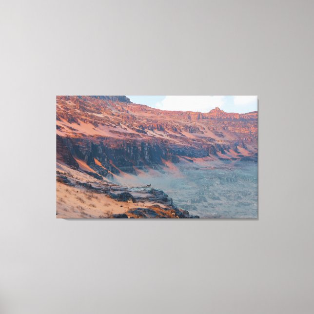 Painted Desert Canvas Print (Front)