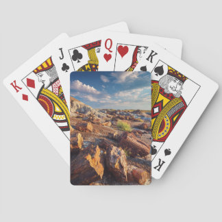 Painted Desert Canyon Landscape Playing Cards