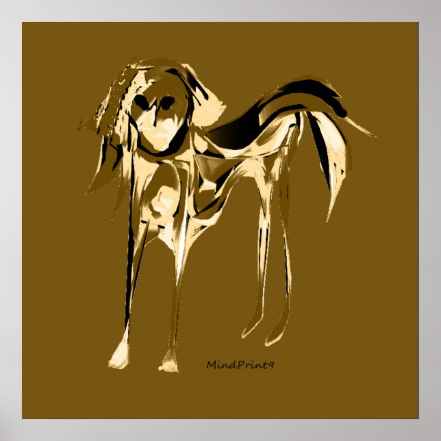 Painted Dog Poster (Front)