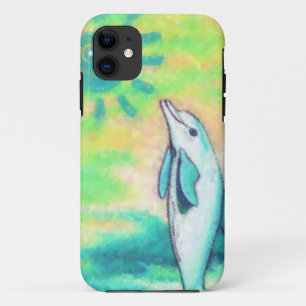 Painted Dolphin Case-Mate iPhone Case