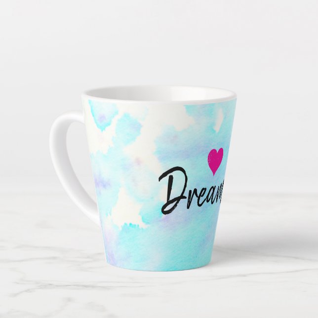 Painted Dreamer Latte Mug (Left Angle)