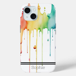 Painted Drips Custom Samsung Case-Mate iPhone Case