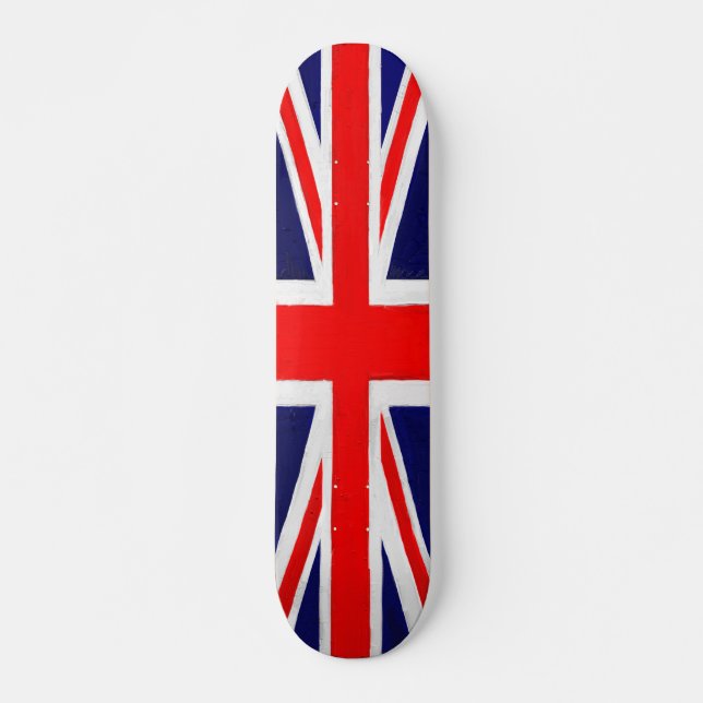 Painted Flag Skateboard (Front)