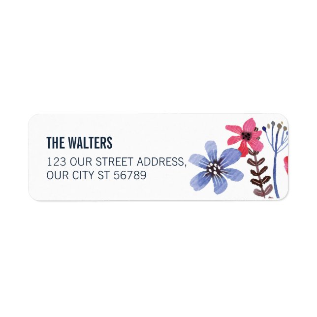 Painted Flora Wedding (Front)