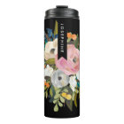 Painted Floral Bouquet Personalised Name