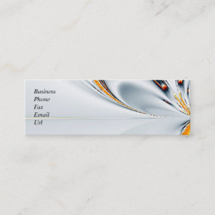 Painted Floral Business Card 1
