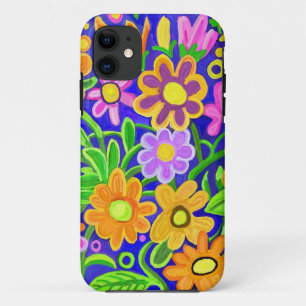 Painted Floral Case-Mate iPhone Case