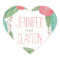 Painted Florals Favour Sticker