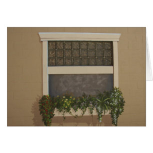 Painted Flower Window Box