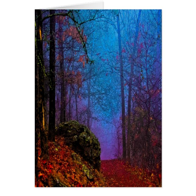 Painted Forest Autumn Purple Fog (Front)
