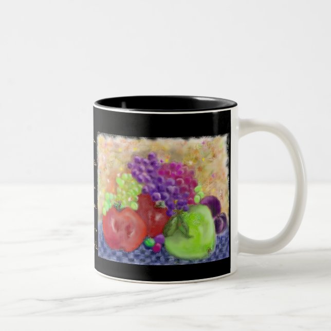 Painted Fruit Mug (Right)