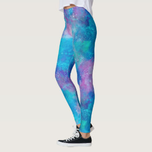 Painted Galaxy Series Design 3 Leggings
