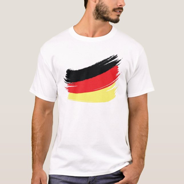 Painted german flag T-Shirt (Front)